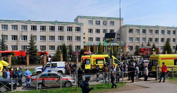 El ataque ocurrió en la escuela 88 de Izhevsk. FOTO EFE