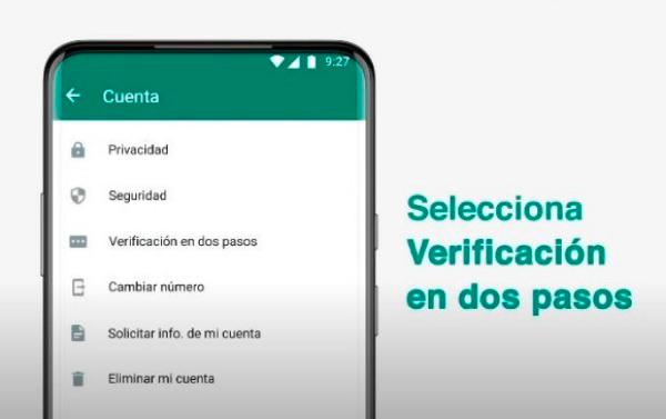 La verificación en dos pasos es uno de los métodos de seguridad de WhatsApp. FOTO Cortesía 
