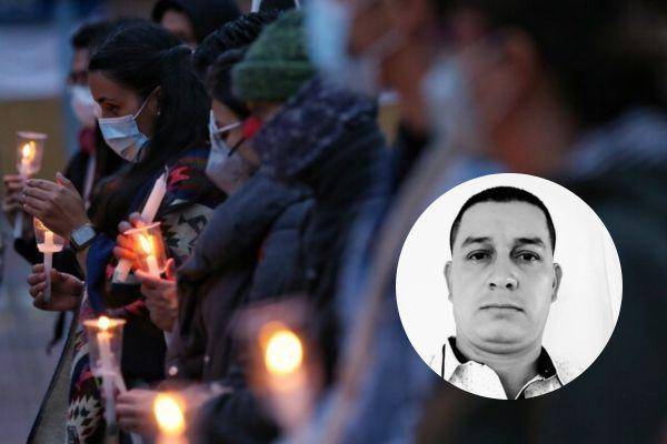 El asesinato del líder social Cesar Tapias fue el número 85 ocurrido este año en Colombia. FOTOS: Colprensa y Twitter @MesaHumaniAnt