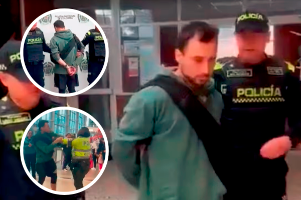 Migración Colombia expulsó a canadiense que agredió a policía. Foto: Archivo particular. 
