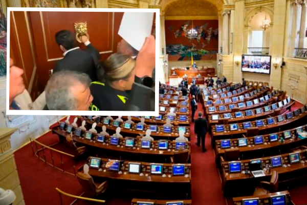 El Salón Elíptico es el principal espacio de debate para la Cámara de Representantes en el Capitolio Nacional. Foto: Archivo Colprensa.