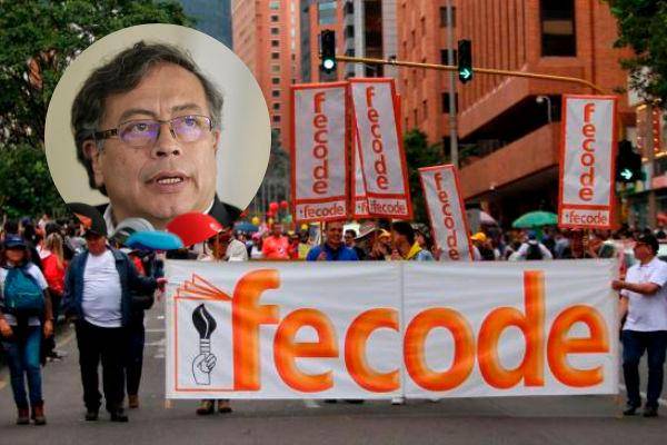 Fecode tiene al menos dos fichas dentro del equipo de empalme de Petro. FOTO: COLPRENSA