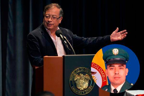 El presidente, Gustavo Petro, condenó el secuestro de un sargento por parte del ELN. FOTO: Colprensa