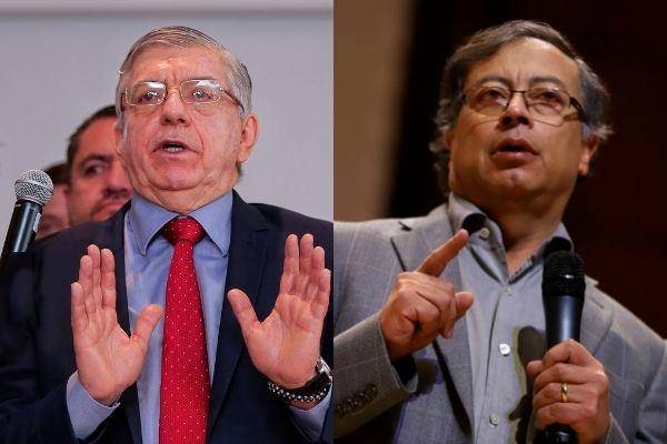 Gaviria y Petro estaban barajando la posibilidad de aliarse de cara a la primera vuelta presidencial. Foto: Colprensa.