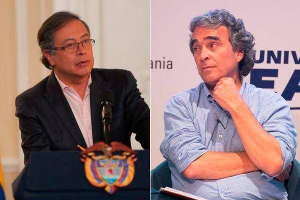 Gustavo Petro y Daniel Rojas