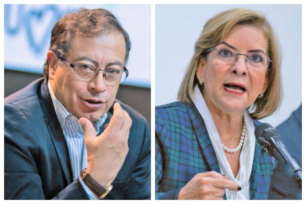 Petro y la procuradora Cabello han rivalizado en otros asuntos, coo la reforma política. FOTO eL cOLOMBIANO 