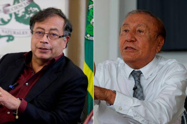 Gustavo Petro y Rodolfo Hernández tienen una corta distancia en la intención de voto de las encuestas.
