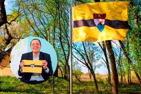 El alcalde de Manizales, Carlos Mario Marín, anunció un convenio con Liberland, un país que no es reconocido internacionalmente. FOTO: Twitter @Liberland_org