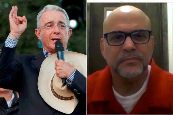 El expresidente Álvaro Uribe Vélez denunció al exjefe paramilitar Salvatore Mancuso por el delito de Calumnia. FOTOS: Colprensa