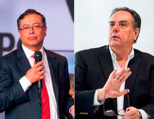 El presidente Gustavo Petro tuvo un duro contrapunteo con el presidente de Grupo Argos, Jorge Mario Velásquez, por el tema de tierras. FOTO: Colprensa