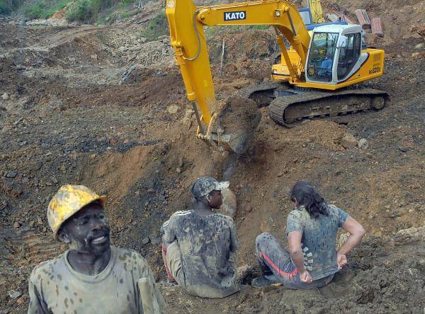 Los mineros del bajo cauca antioqueño están de luto por uno de sus compañeros que murió en un alud. Foto: Archivo