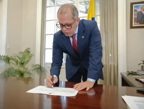 Alfredo Saade, exjefe de despacho de Presidencia, ahora es precandidato del Pacto Histórico. Foto: Presidencia.