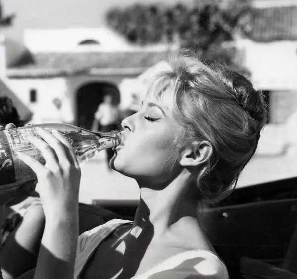 Una de las fotografías a Brigitte Bardot en una exposición. FOTO: Archivo EL COLOMBIANO