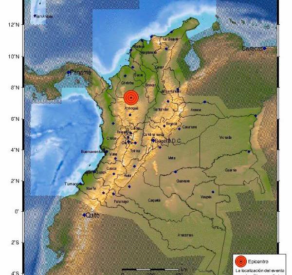 Atención: Temblor De 4.8 Tuvo Epicentro En Antioquia, ¿lo Sintió?