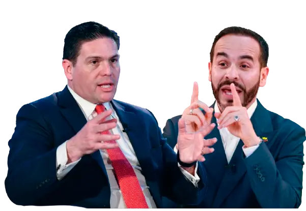 Aunque De la Espriella pidió que no haya una consulta en marzo y se elija un candidato único antes de 2025, Pinzón defendió el proceso e instó a filtrar la lista entre aquellos que tengan más del 3 % de intención de voto. FOTO Getty y Manuel Saldarriaga