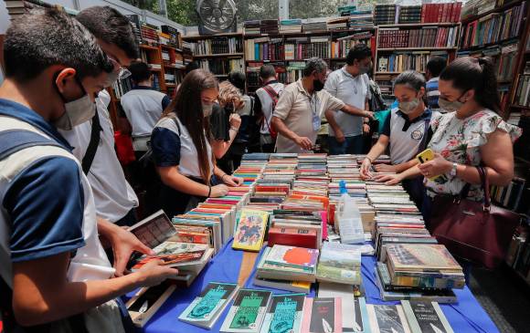 La Fiesta del Libro y la Cultura este año regresó 100% presencial, en el Jardín Botánico. FOTO DONALDO ZULUAGA