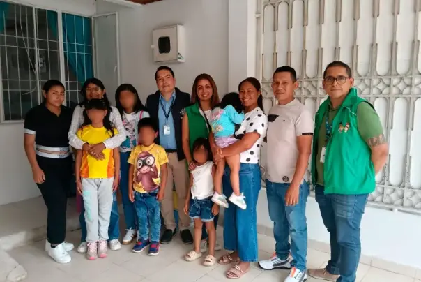 Imagen de los niños en el Icbf. Foto: cortesía. 