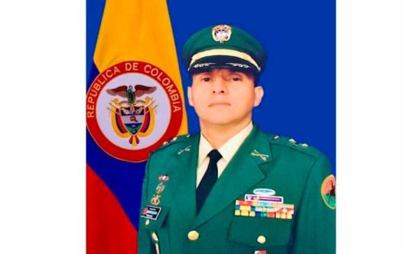 El teniente coronel Ricardo José Beltrán llevaba más de 27 años de servicio en el Ejército. FOTO Colprensa
