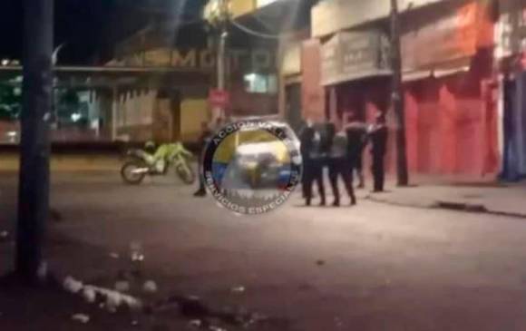 La explosión se presentó en el barrio Belalcázar, en el centro de la ciudad. FOTO COLPRENSA-EL PAÍS 