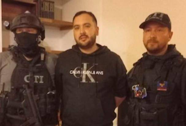 Cristian Eduardo García Jerez (“Barbas”), extraditado a Estados Unidos en marzo de 2025. FOTO: CORTESÍA DE FISCALÍA.