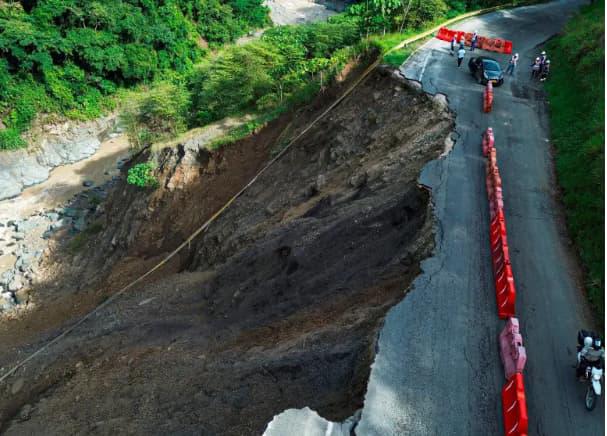 Este es el tramo que aún permanece inhabilitado. Foto: Manuel Saldarriaga