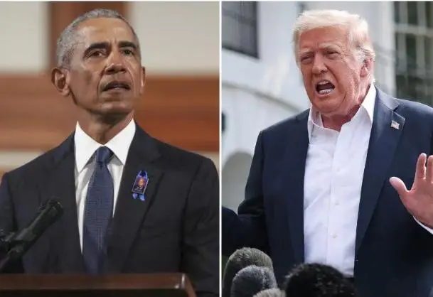 En este nuevo informe se acusa a la administración del expresidente Barack Obama de crear información falsa sobre la relación entre Donald Trump y Rusia durante las elecciones de 2016, conocida como<i> Russia Collusion Hoax</i>. Imagen, Getty.
