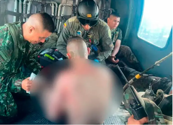 El ataque ocurrió en medio de un operativo militar en zona rural de Villagarzón, Putumayo. Imagen: Cortesía. 
