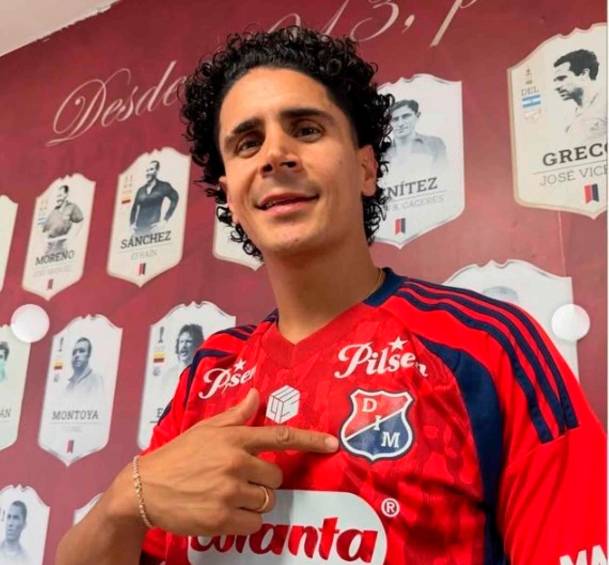 Estrenando nuevo look, el volante Daniel Cataño regresó al DIM con el objetivo de buscar el título, que ya celebró cuando pasó por Tolima y Millonarios. FOTO CORTESÍA DIM 