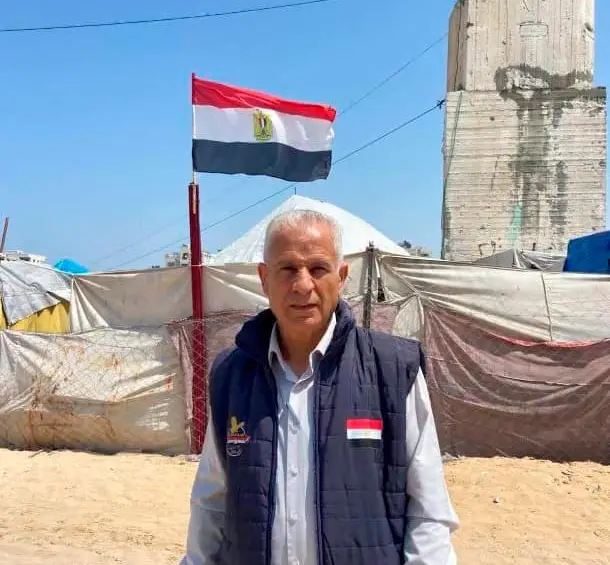 Mohammed al-Wahidi, el palestino que organizaba las proyecciones de los partidos del Mundial de Fútbol en la Franja de Gaza. FOTO: CORTESÍA.