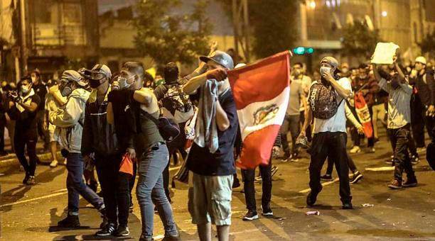 En Perú iniciaron una serie de protestas desde que Pedro Castillo fue detenido por un intento de golpe de estado. FOTO ARCHIVO EL COLOMBIANO / EFE