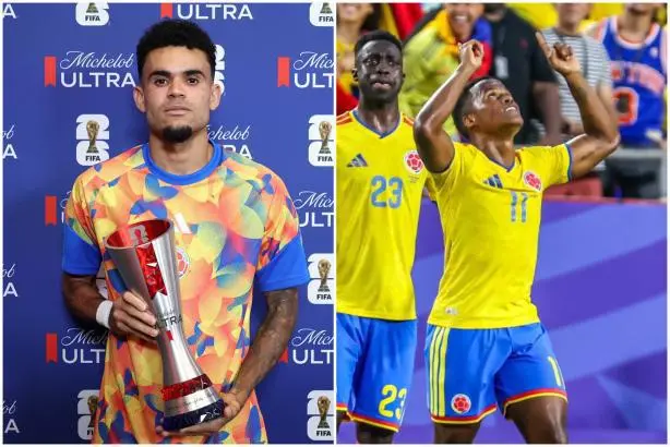 Pese a recibir el premio oficial de la Fifa como el mejor jugador frente a Ghana, el delantero del Bayern Múnich utilizó su tiempo frente a los micrófonos para asegurar públicamente que el verdadero merecedor del galardón era su compañero Jhon Arias. FOTO: Juan Antonio Sánchez y Fifa