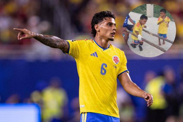 Richard Ríos envío un mensaje de apoyo para Keylor y Keyler. FOTO: Instagram richardrios.m y captura de vídeo