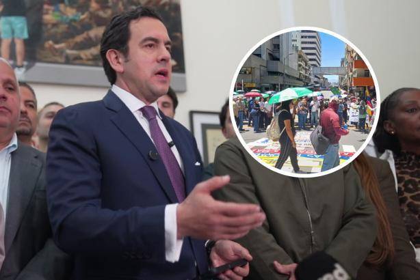 Con la implementación del Decreto 1525, el Gobierno Nacional fijó las causales definitivas que obligarán a suspender de inmediato cualquier mesa de negociación con sectores sociales o pueblos indígenas. FOTO: Tomada de redes sociales de @MinInterior y El Colombiano.