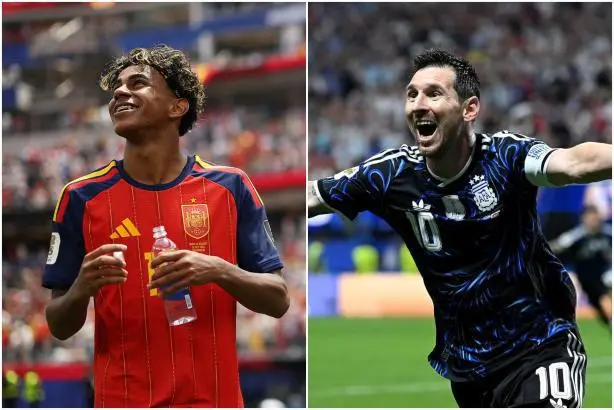 El esperado enfrentamiento de este domingo entre la España de Luis de la Fuente y la Argentina de Lionel Messi no solo paraliza a la afición en las calles de Barcelona o Buenos Aires, sino que también desafía las métricas predictivas. FOTO: Tomada de redes sociales @SEFutbol y @AFASeleccionEN