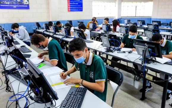El Ministerio de Educación expresó que tras el consenso con los docentes los esfuerzos deben centrarse en recuperar cabalmente la presencialidad en instituciones de todo el país. FOTO Jaime Pérez