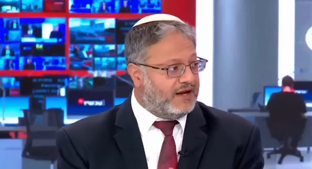 En una entrevista al medio local Canal 14, el ministro de Seguridad Nacional de Israel, Itamar Ben-Gvir, hizo polémicas declaraciones sobre la guerra en Gaza. Imagen, captura de video. 