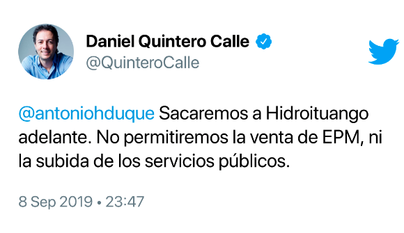 ¿Cumplió Quintero promesa de congelar los servicios públicos?