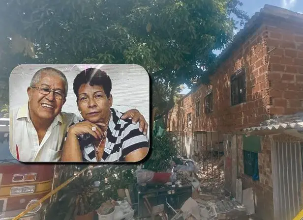 Don Pedro Alejandrino Sánchez, y su esposa, doña Lilia del Socorro Mazo, vivían en una vivienda contigua al sitio de la explosión. FOTOS: Alejandra Morales y Cortesía