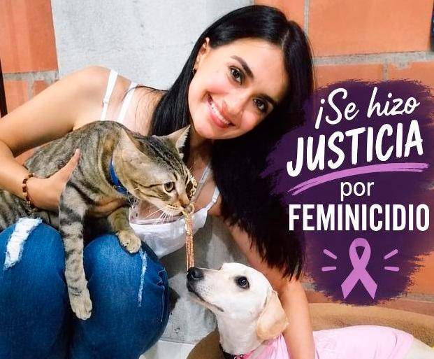 Esta es la imagen que tiene Angélica Giraldo en su perfil de WhatsApp. Corresponde a su hija Sandra, asesinada hace casi cuatro años. FOTO: CORTESÍA