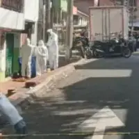 ¿Se pasó el pare? Accidente de dos motos dejó un muerto en Bello, Antioquia