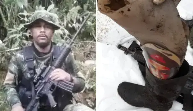 Alias Ramiro ya había sido bombardeado por el ejército hace seis años. FOTO: Cortesía