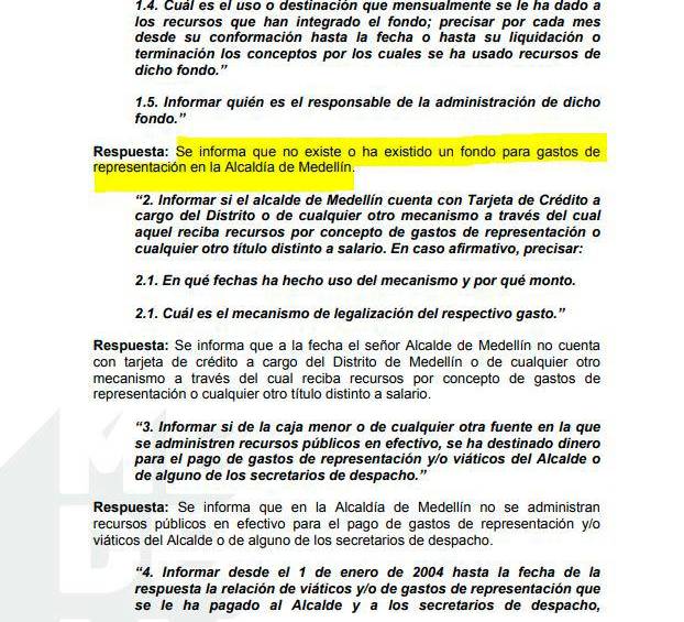 Los cinco “pecados” en el manejo de la caja menor de la Alcaldía de Medellín