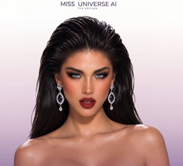 Marya Tiglao Pulgarín es la candidata virtual que representa a Colombia en la séptima edición de Miss AI Universe, un concurso internacional de belleza creado con inteligencia artificial. FOTO: Instagram-ini.tiglao. 