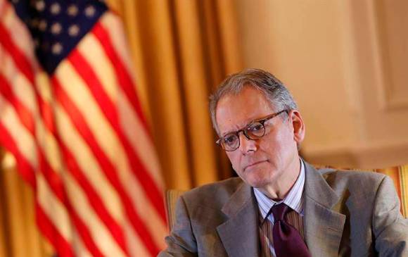 El anuncio de la millonaria donación lo hizo Jeffrey DeLaurentis, representante alterno de asuntos políticos para la misión de Estados Unidos ante la ONU. FOTO EFE.