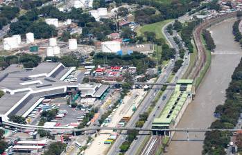Imagen de referencia de la estación Caribe del Metro de Medellín. Foto: EL COLOMBIANO