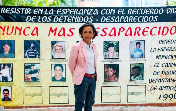 Luz Marina Monzón, directora de la UBPD, remarca que se debería hablar de un sistema nacional de víctimas . FOTO Jaime Pérez