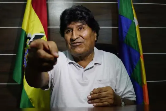 Expresidente Evo Morales. Foto: AFP