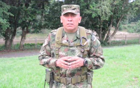 El general Herrera Díaz fue separado del cargo en la tarde de este domingo. FOTO: Cortesía