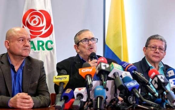 El partido de los excombatientes, liderado por Rodrigo Londoño, tendrá 10 curules al Congreso entre 2022-2026. FOTO: COLPRENSA.