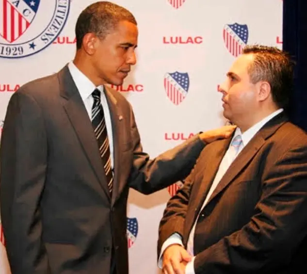 Tejo junto al expresidente de Estados Unidos Brack Obama. FOTO CORTESÍA